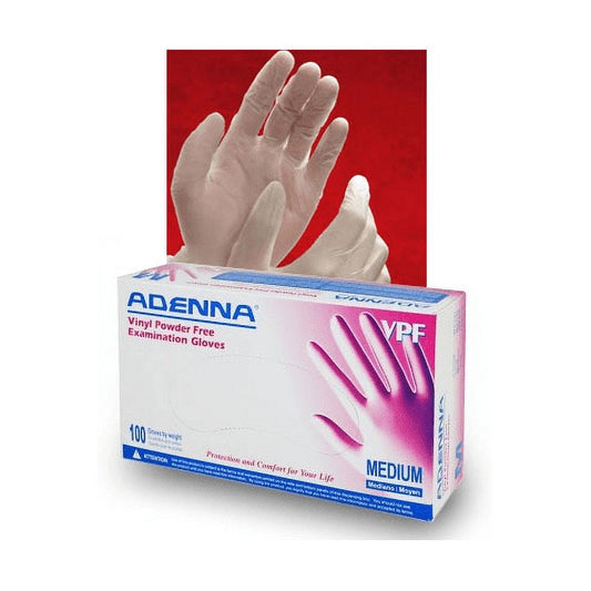 Adenna VPF  Vinyl Exam Gloves